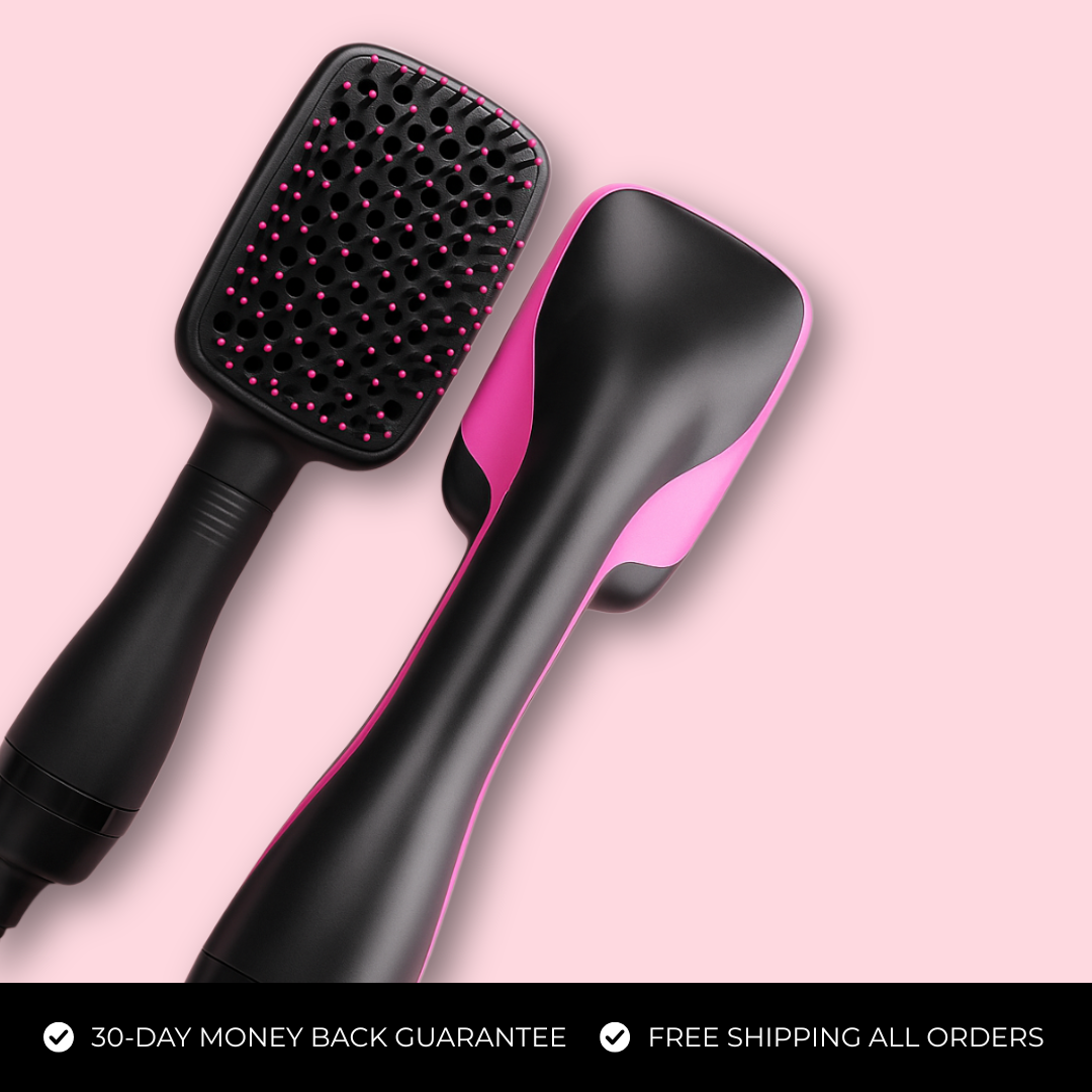 Ionic Hair Dryer & Straightening Brush