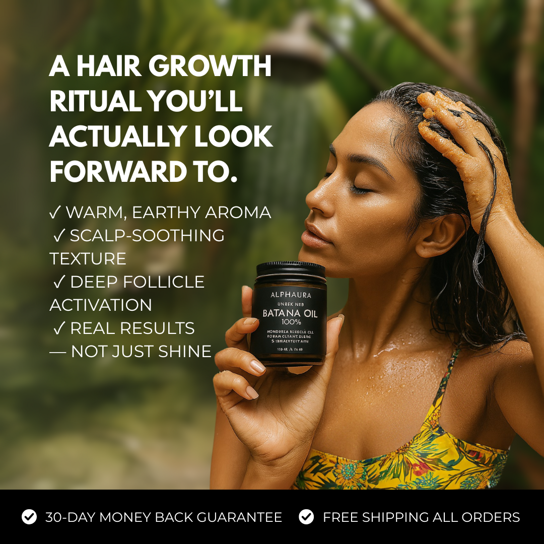 Unrefined Batana Oil for Hair Growth
