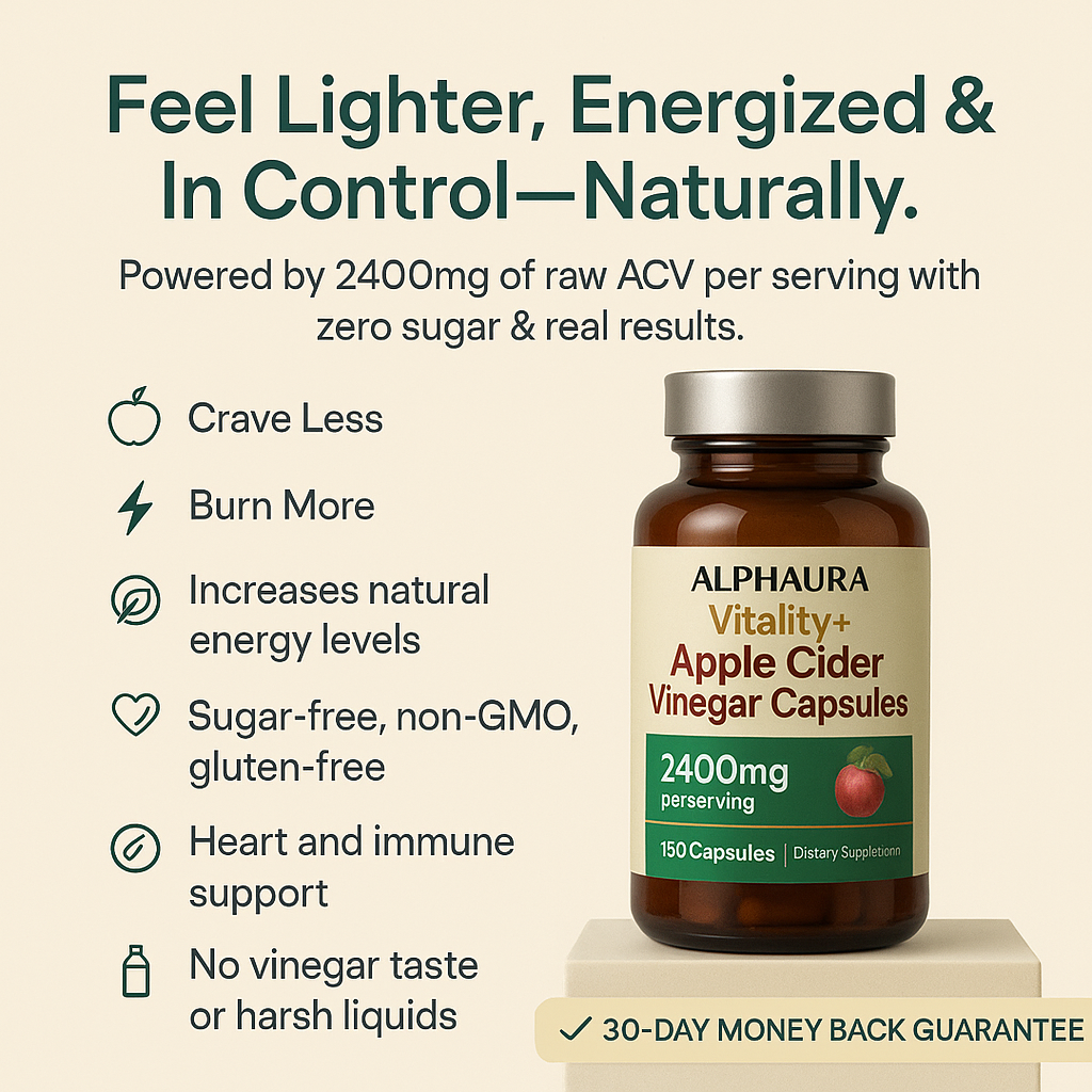 Vitality+ Apple Cider Vinegar
