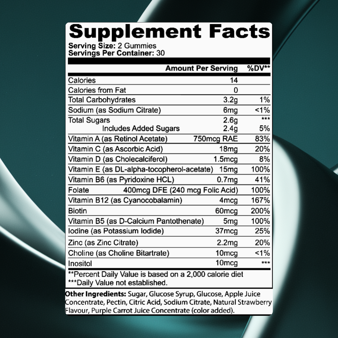 BioBoost™ Hair Growth Gummies + Skin & Nails