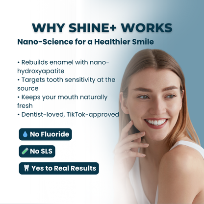Shine+ Nano Hydroxyapatite Toothpaste