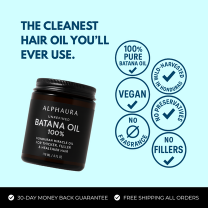 Unrefined Batana Oil for Hair Growth