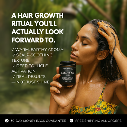 Unrefined Batana Oil for Hair Growth