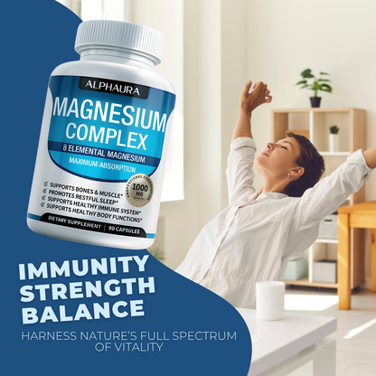 Magnesium Complex — 8 Essential Magnesiums in One (1000mg)