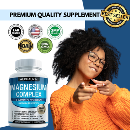 Magnesium Complex — 8 Essential Magnesiums in One (1000mg)