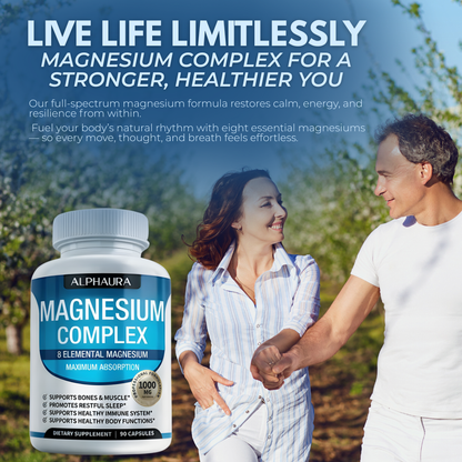 Magnesium Complex — 8 Essential Magnesiums in One (1000mg)